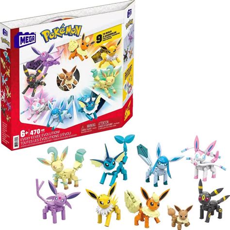 mega construx pokemon|Mega Construx Pokémon Every Eevee Evolution! .